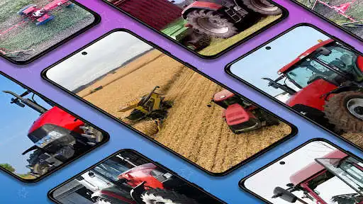 Play Wallpapers tractor Case IH  and enjoy Wallpapers tractor Case IH with UptoPlay