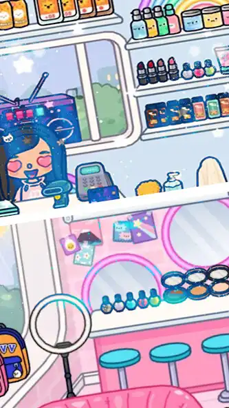 Play Wallpaper Toca Life Town World as an online game Wallpaper Toca Life Town World with UptoPlay