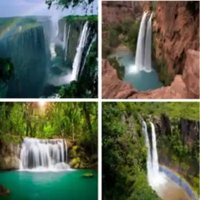 Play wallpaper waterfall