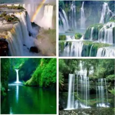 Play wallpaper waterfall