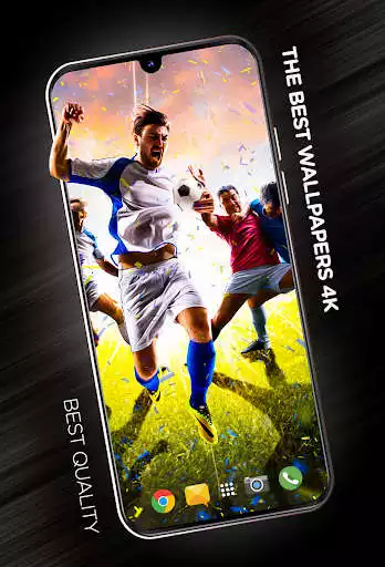 Play Wallpaper with football in 4K  and enjoy Wallpaper with football in 4K with UptoPlay