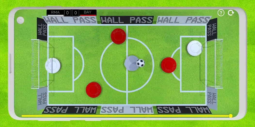 Play Wall Pass as an online game Wall Pass with UptoPlay