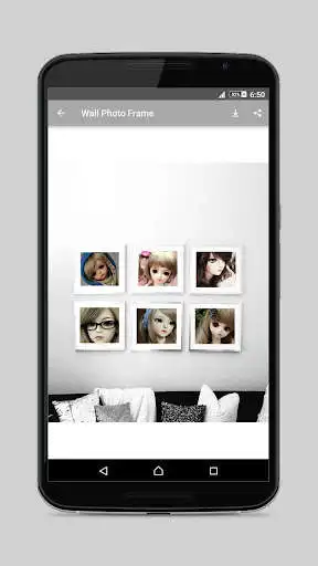 Play Wall Photo Frame Editor as an online game Wall Photo Frame Editor with UptoPlay