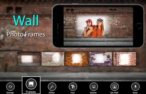 Play Wall Photo Frames - poster maker with photo effect  and enjoy Wall Photo Frames - poster maker with photo effect with UptoPlay