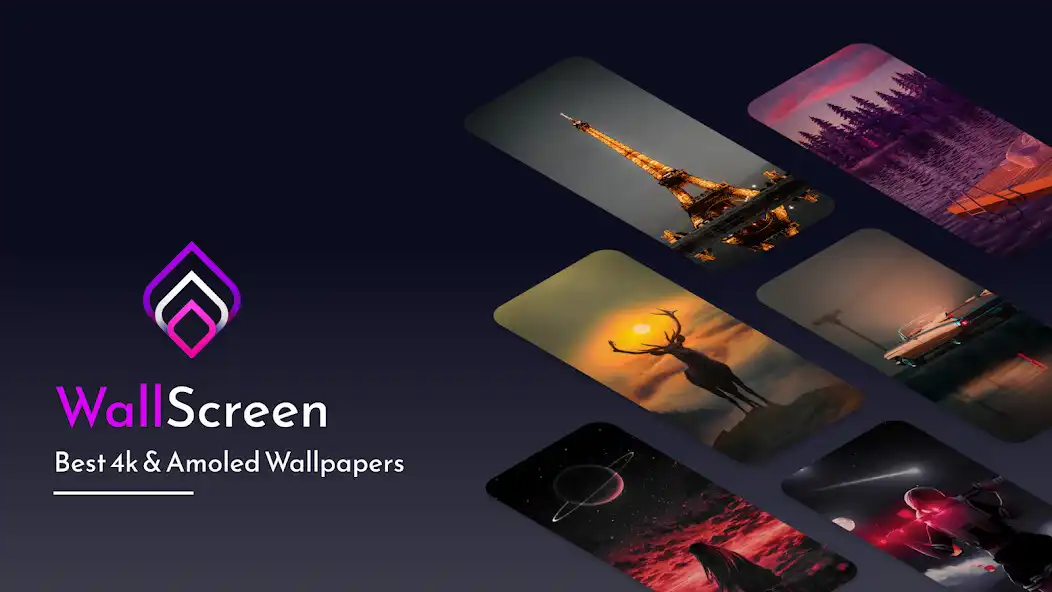 Play WallScreen - 4K Wallpapers  and enjoy WallScreen - 4K Wallpapers with UptoPlay