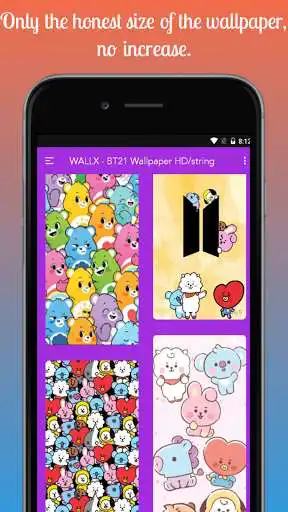 Play WALLX - BT21 Wallpaper HD as an online game WALLX - BT21 Wallpaper HD with UptoPlay