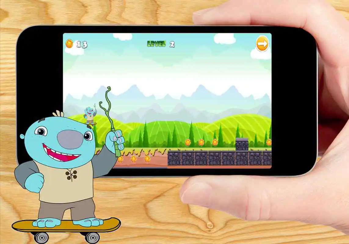 Play Wallykazam Skater Adventure