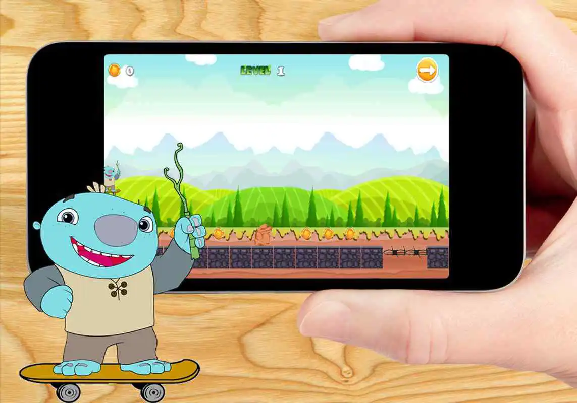 Play Wallykazam Skater Adventure