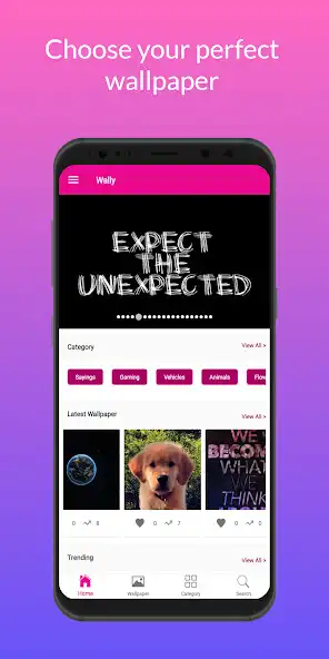 Play Wally -  Wallpaper App as an online game Wally -  Wallpaper App with UptoPlay