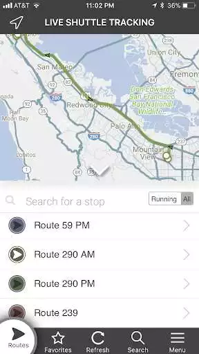Play APK Walmart Shuttle Tracker  and enjoy Walmart Shuttle Tracker with UptoPlay com.ridesystems.WalmartEmployeeShuttle