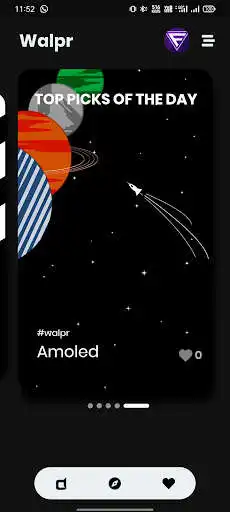 Play Walpr - HD Amoled Wallpapers  and enjoy Walpr - HD Amoled Wallpapers with UptoPlay