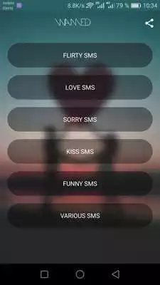 Play Wamed - Love and sorry sms