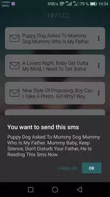 Play Wamed - Love and sorry sms