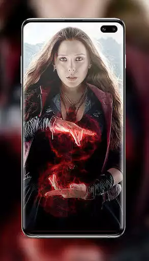 Play Wanda Maximoff Wallpaper as an online game Wanda Maximoff Wallpaper with UptoPlay