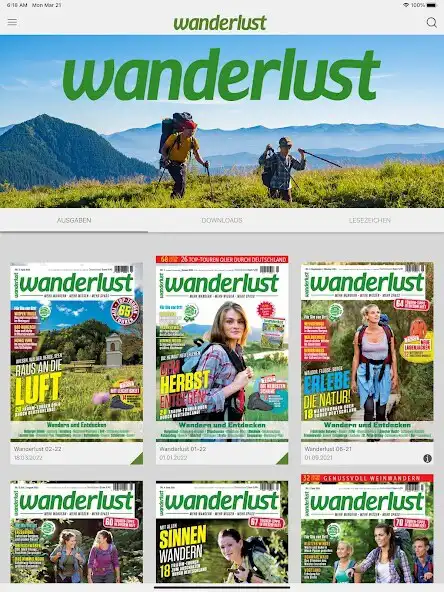 Play wanderlust Magazin  and enjoy wanderlust Magazin with UptoPlay