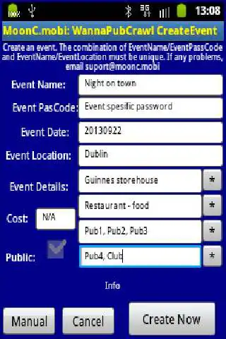 Play WannaPubCrawl as an online game WannaPubCrawl with UptoPlay