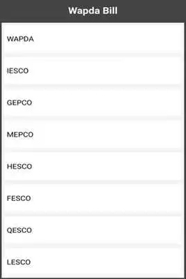 Play Wapda Bill  Lesco Bill Checker