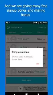 Play WappTracker, check who viewed my whtsapp profile
