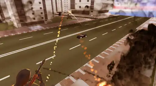 Play war Car:chase & shooting game as an online game war Car:chase & shooting game with UptoPlay