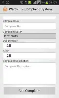 Play Ward-119 Complaint Management