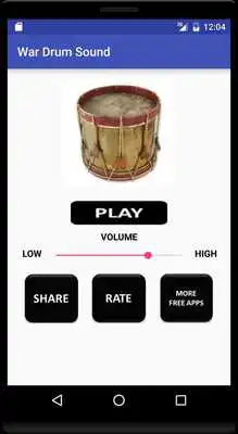 Play War Drum Sound