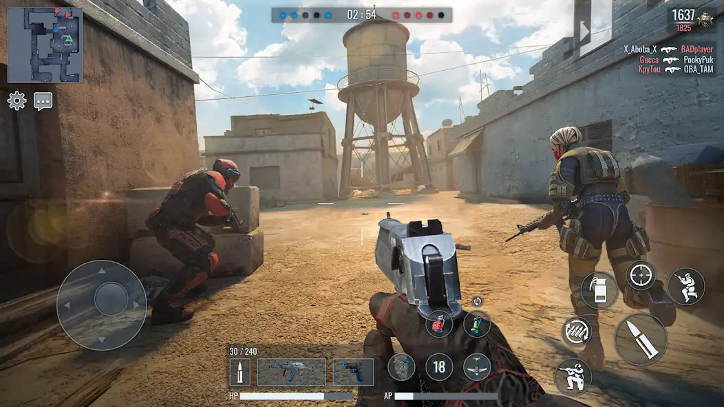 Play War Gun: Shooting Games Online as an online game War Gun: Shooting Games Online with UptoPlay