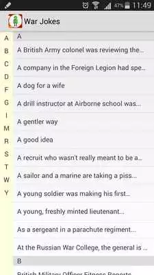 Play War Jokes