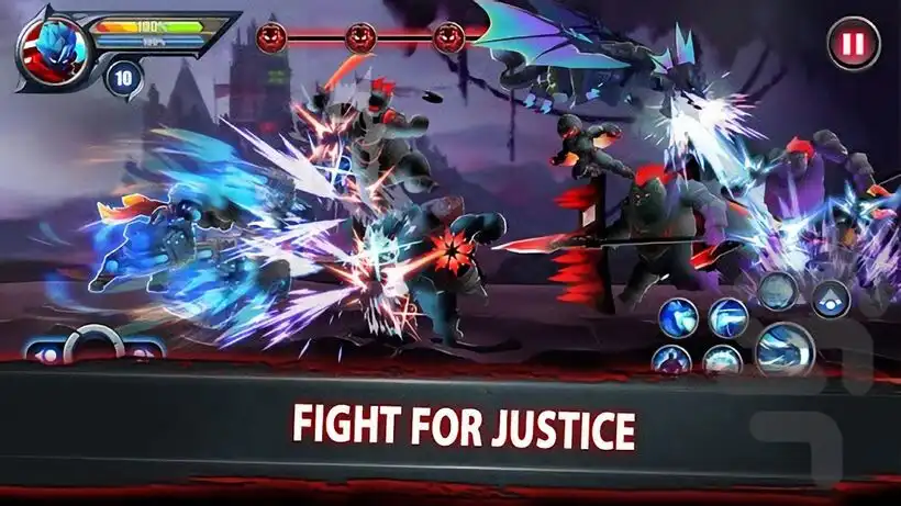 Play Warlords of Shadows-RPG Battle as an online game Warlords of Shadows-RPG Battle with UptoPlay