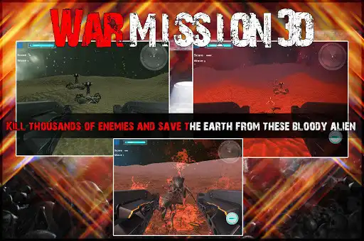 Play War Mission 3D : Alien Team Attack On Universe  and enjoy War Mission 3D : Alien Team Attack On Universe with UptoPlay