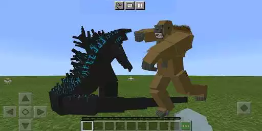 Play War Monster MOD - Godzilla vs Kong Mods For MCPE  and enjoy War Monster MOD - Godzilla vs Kong Mods For MCPE with UptoPlay