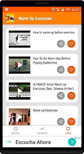 Play Warm up exercises- calorie burning warm up cardio  and enjoy Warm up exercises- calorie burning warm up cardio with UptoPlay