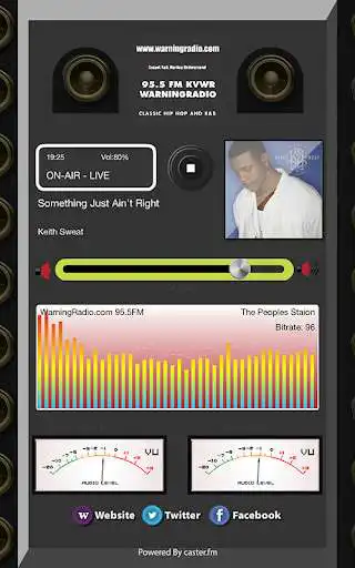 Play WarningRadio.com 95.5FM as an online game WarningRadio.com 95.5FM with UptoPlay