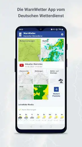 Play WarnWetter  and enjoy WarnWetter with UptoPlay
