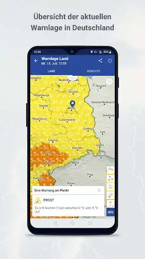 Play WarnWetter as an online game WarnWetter with UptoPlay