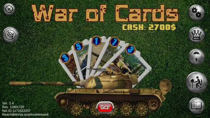 Play War of Cards: Tank Strategy
