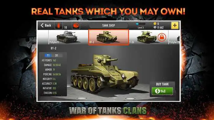 Play War of Tanks: Clans Play War of Tanks: Clans