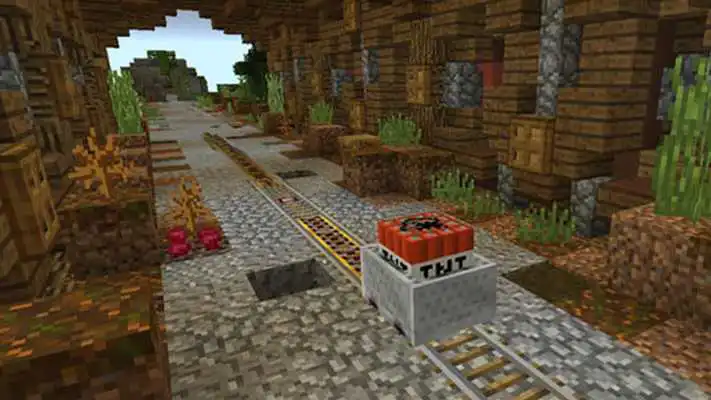 Play War of the Wagon map for MCPE