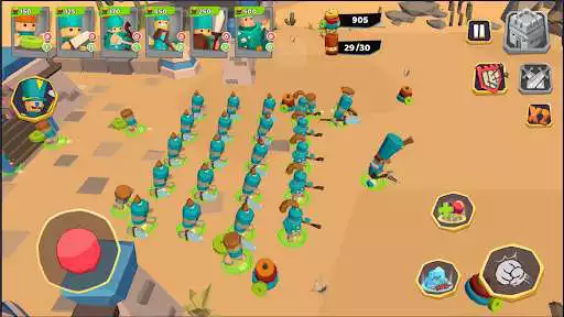 Play War of Toys: Strategy Simulator Game as an online game War of Toys: Strategy Simulator Game with UptoPlay