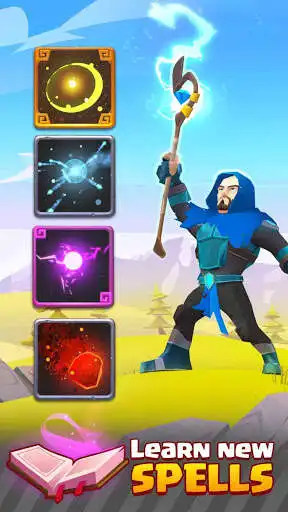 Play War of Wizards: Magic & Warrior Sorcerer RPG Game as an online game War of Wizards: Magic & Warrior Sorcerer RPG Game with UptoPlay