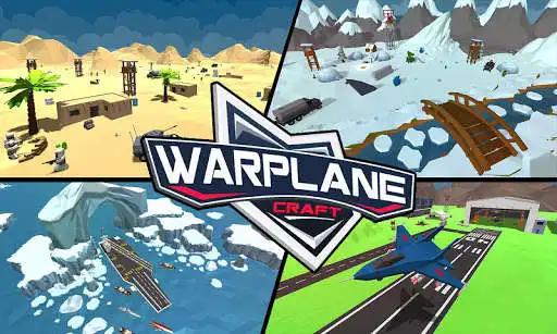 Play Warplane Craft: Air Jet Fighter Sim Naval Ships 3D as an online game Warplane Craft: Air Jet Fighter Sim Naval Ships 3D with UptoPlay