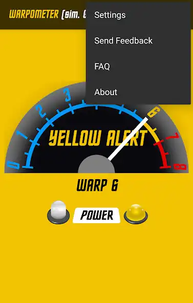 Play Warpometer - Star Trek Speedometer as an online game Warpometer - Star Trek Speedometer with UptoPlay