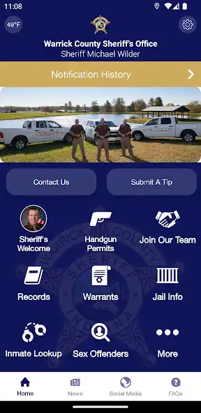 Play Warrick County Sheriffs Office  and enjoy Warrick County Sheriffs Office with UptoPlay