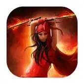 Free play online Warrior in red live wallpaper APK Free play online Warrior in red live wallpaper APK