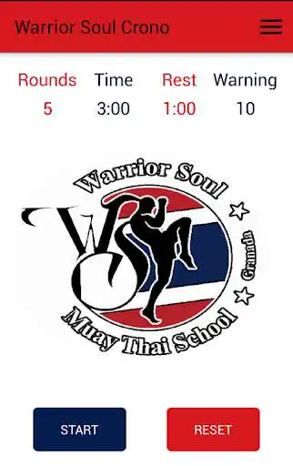 Play Warrior Soul Muay Thai Timer