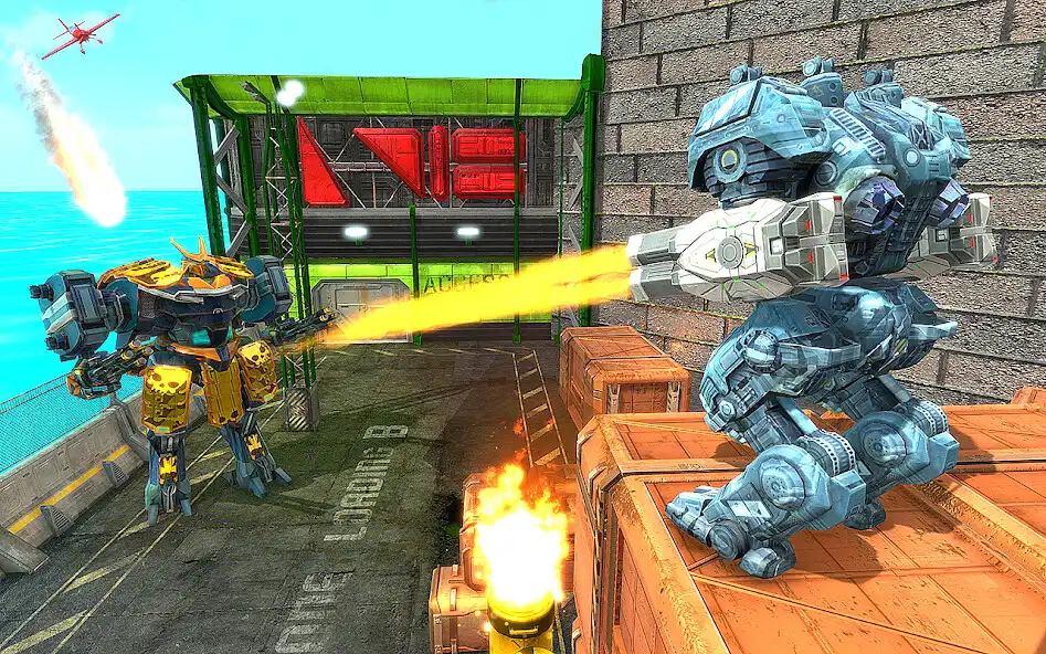 Play War Robots Game Mech Battle 3d as an online game War Robots Game Mech Battle 3d with UptoPlay