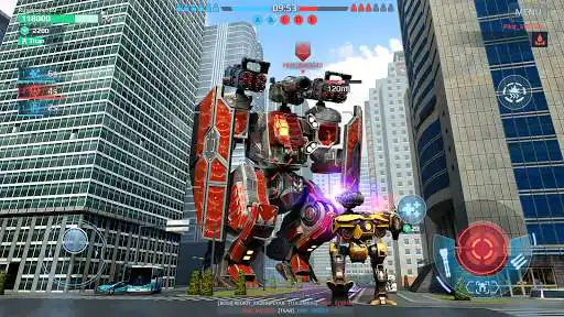 Spēlējiet War Robots Multiplayer Battles un izbaudiet War Robots vairāku spēlētāju cīņas ar UptoPlay