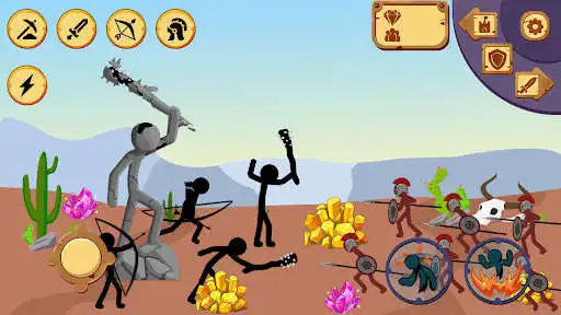 Play War Stickman - Stick Battle Games  and enjoy War Stickman - Stick Battle Games with UptoPlay