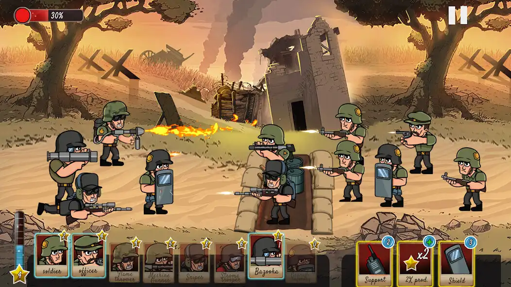 Play War Strategy Game: RTS WW2 as an online game online War Strategy Game: RTS WW2 with UptoPlay Play War Strategy Game: RTS WW2 as an online game War Strategy Game: RTS WW2 with UptoPlay