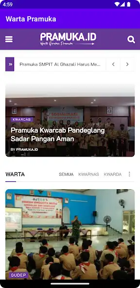 Play Warta Pramuka  and enjoy Warta Pramuka with UptoPlay