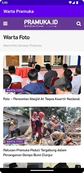Play Warta Pramuka as an online game Warta Pramuka with UptoPlay